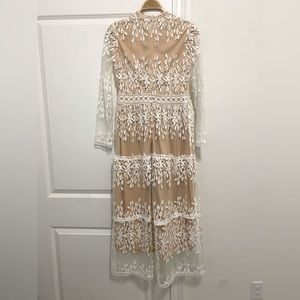 Bohme Eyelet MIDI dress